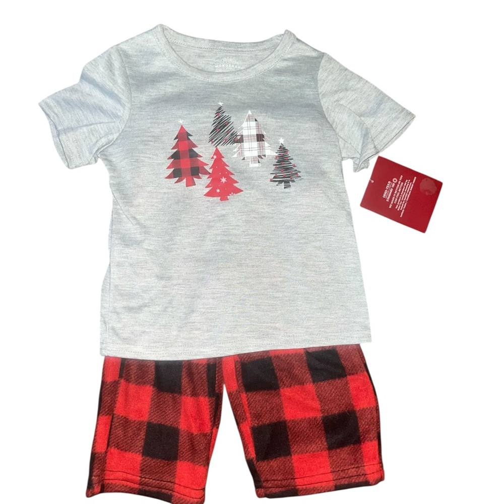 Wondershop Festive Tree Kids Pajama Set